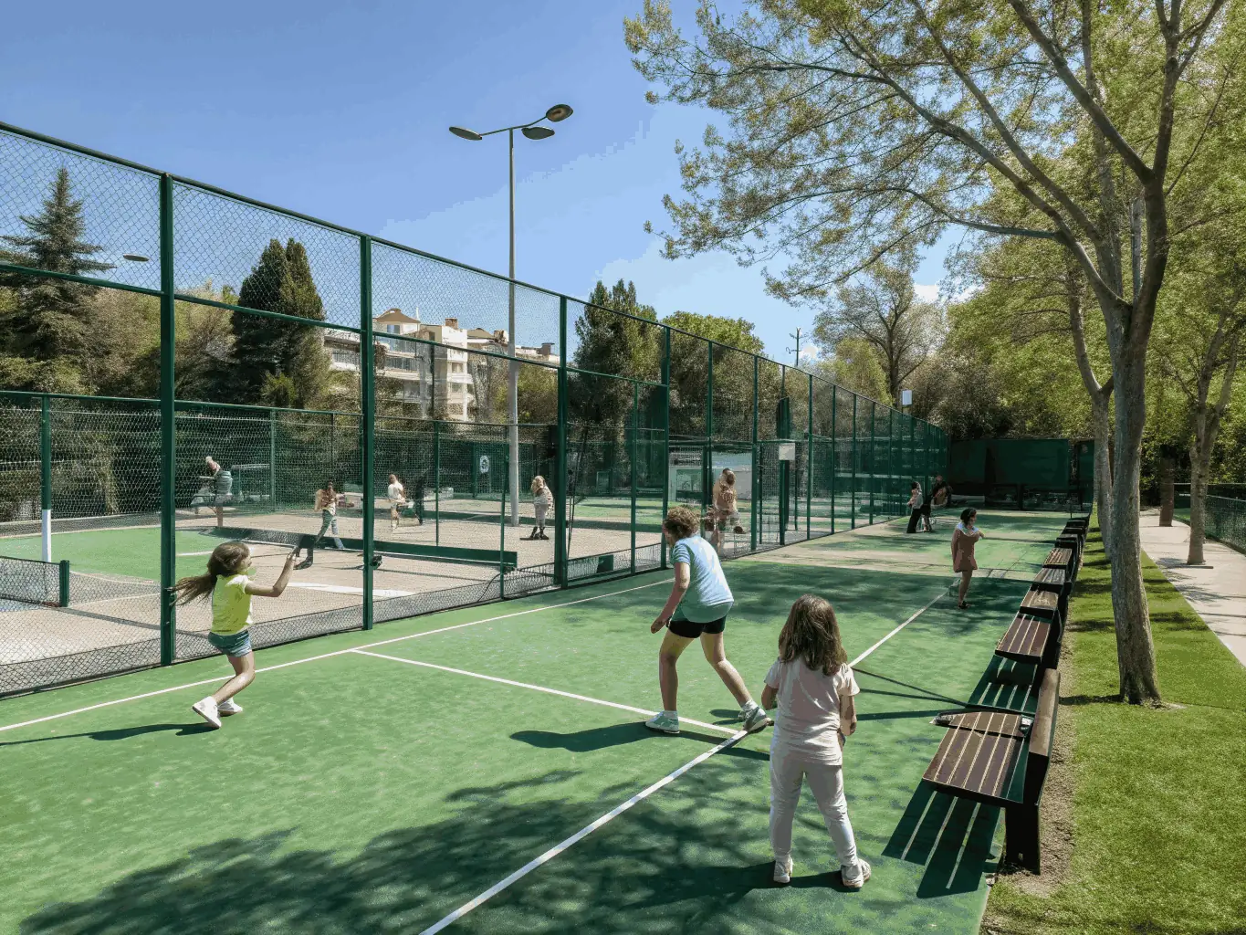 A photograph of a community event organized by CDTT COMITE DEPART TENNIS TABLE CORREZE, showing people interacting and enjoying table tennis, highlighting the community engagement aspect.